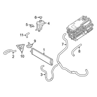 Lexus OE - Inverter Cooling Components (Canada Built)