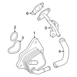 Lexus OE - Cooling - Engine Oil Cooler (Canada Built)