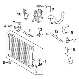 Lexus OE - Radiator Drain Plug