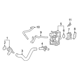 Lexus OE - Cooling - Hoses & Pipes (Japan Built)