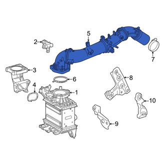 Lexus OE - Upper Intercooler Pipe