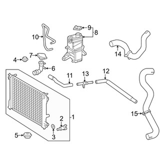 Lexus OE - Cooling - Radiator & Components (Japan Built)