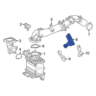 Lexus OE - Intercooler Pipe Bracket