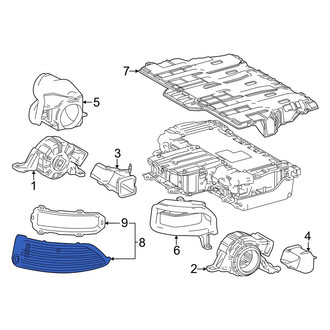 Lexus OE - Right Seat Frame Trim Panel Screw Cap