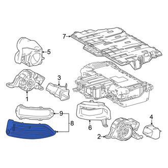 Lexus OE - Rear Left Seat Frame Trim Panel Screw Cap