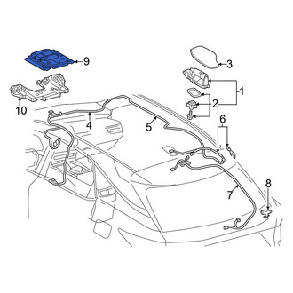 Lexus OE - GPS Navigation System Antenna