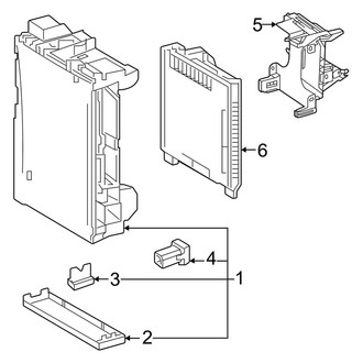 Lexus OE - Electrical - Fuse & Relay (Instrument Panel)