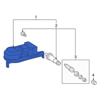 Lexus OE - Tire Pressure Monitoring System (TPMS) Sensor