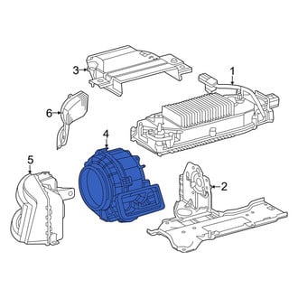 Lexus OE - Drive Motor Battery Pack Cooling Fan Assembly
