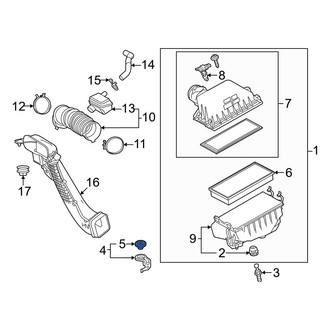 Lexus OE - Air Filter Housing Grommet