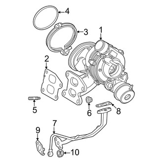 Lexus OE - Engine / Transaxle - Turbocharger & Components