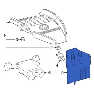 Lexus OE - Engine Intake Manifold Cover