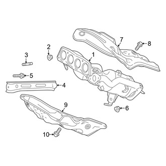 Lexus OE - Exhaust System - Manifold (Japan Built)