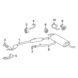 Lexus OE - Exhaust System - Exhaust Components (Japan Built), (Luxury / Premium)