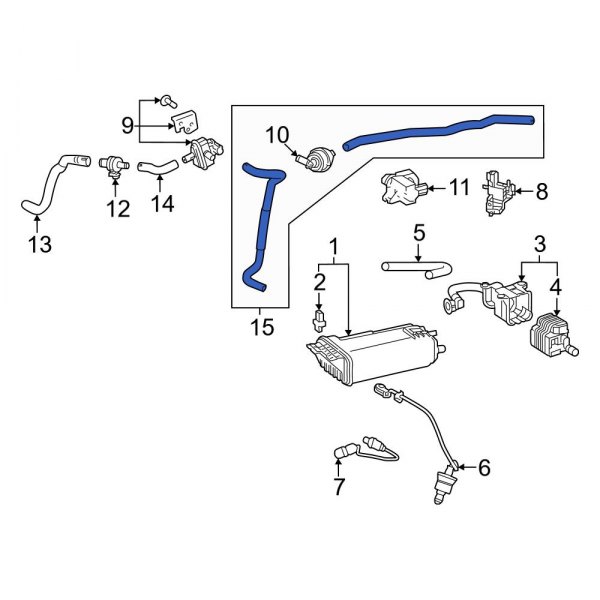 Evaporative Emissions System Lines