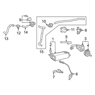 Lexus OE - Emission System - Emission Components