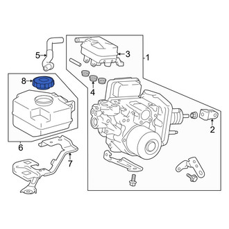Lexus OE - Brake Master Cylinder Reservoir Cap