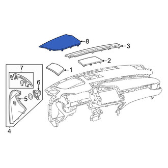 Lexus OE - Instrument Panel Cover