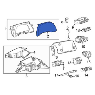 Lexus OE - Instrument Panel Lens