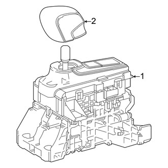 Lexus OE - Center Console (Japan Built, Shifter Components)