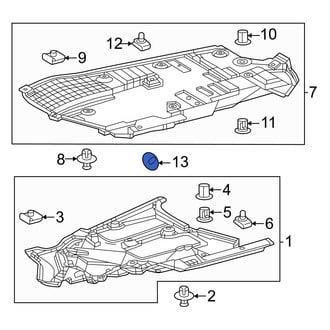 Lexus OE - Floor Pan Splash Shield Bracket