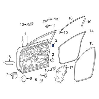 Lexus OE - Front Door Plug
