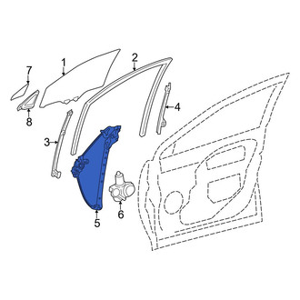 Lexus OE - Front Right Window Regulator