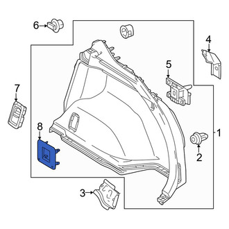 Lexus OE - Rear Right 12 Volt Accessory Power Outlet Cover