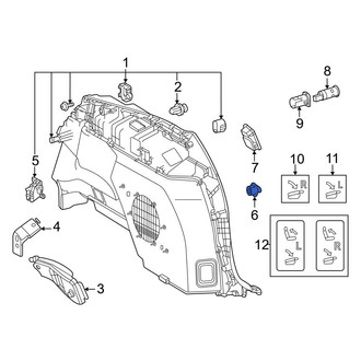 Lexus OE - Rear Coat Hook