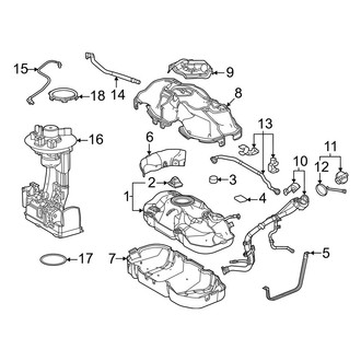 Lexus OE - Fuel System Components (Luxury)