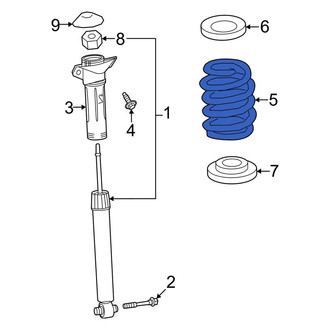 Lexus OE - Front Coil Spring