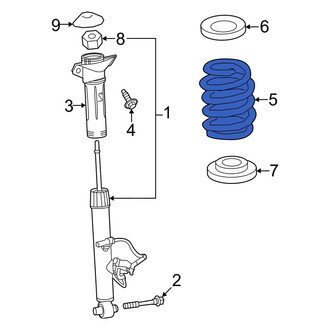 Lexus OE - Front Coil Spring
