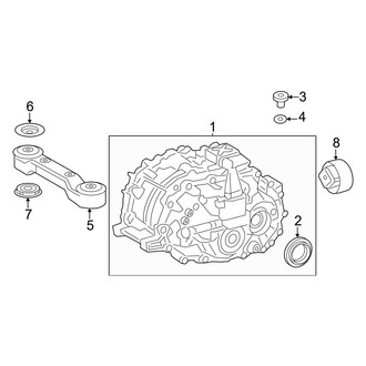 Lexus OE - Rear Suspension - Axle & Differential