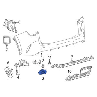 Lexus OE - Parking Aid Sensor Housing
