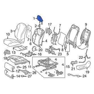 Lexus OE - Front Left Headrest
