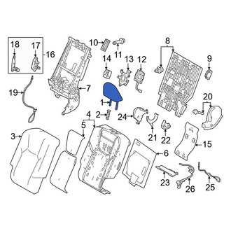 Lexus OE - Rear Left Headrest
