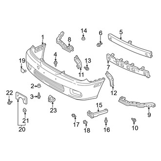 Lexus OE - Front Bumper - Bumper & Components