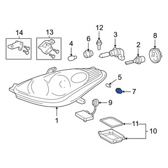 Lexus OE - Front Turn Signal Light Socket