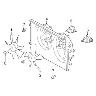 Lexus OE - Cooling Fan