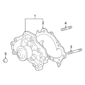 Lexus OE - Cooling - Water Pump