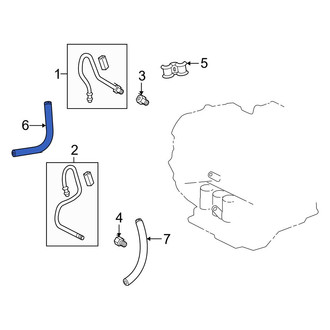 Lexus OE - Automatic Transmission Oil Cooler Hose