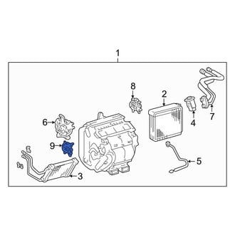 Lexus OE - HVAC Blend Door Actuator