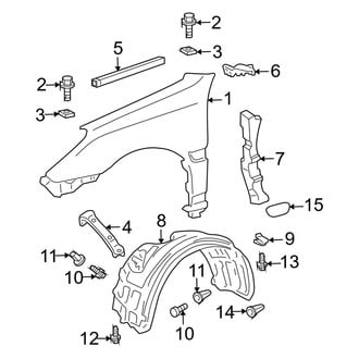 Lexus OE - Fender & Components
