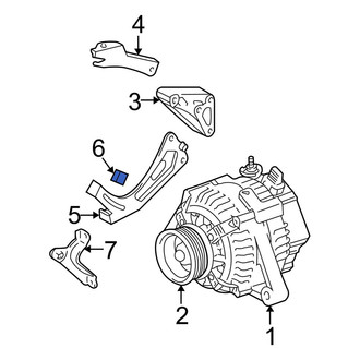 Lexus OE - Alternator Nut
