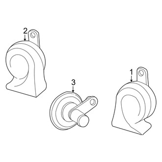 Lexus OE - Electrical - Horn
