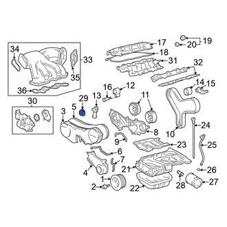 Lexus OE - Engine Timing Crankshaft Sprocket