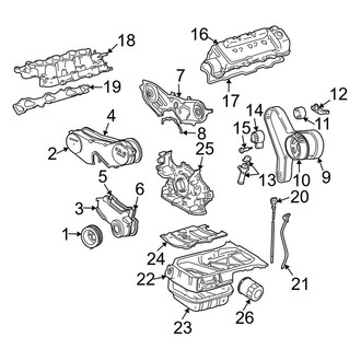 Lexus OE - Engine / Transaxle - Engine Parts