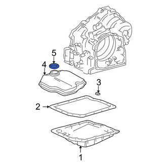 Lexus OE - Automatic Transmission Filter O-Ring