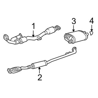 Lexus OE - Exhaust System - Exhaust Components