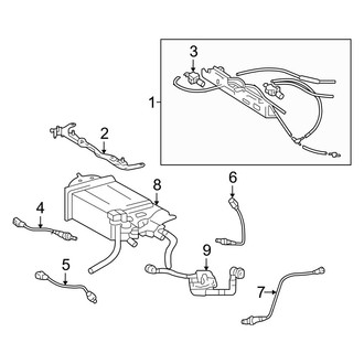 Lexus OE - Emission System - Emission Components